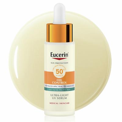 EUCERIN SUN OIL CONTROL PÄIKESEKAITSESEERUM SPF50+ KERGE 30ML
