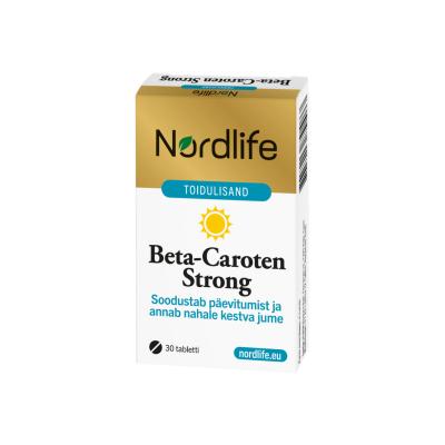 NORDLIFE BETA-CAROTEN STRONG TBL N30