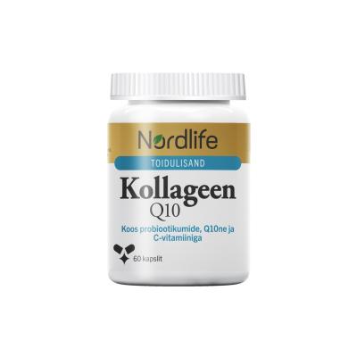 NORDLIFE KOLLAGEEN Q10 KAPSLID 4000MG N60