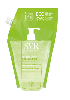 SVR SEBIACLEAR PUHASTUSGEEL SEEBIVABA TÄITEPAKEND 400ML