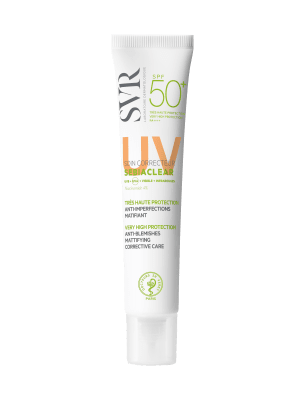 SVR SEBIACLEAR PÄIKESEKAITSEKREEM RASUSELE NAHALE SPF50+ NÄOLE 40ML