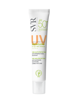 SVR SEBIACLEAR PÄIKESEKAITSEKREEM RASUSELE NAHALE SPF50+ NÄOLE 40ML
