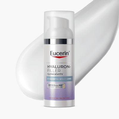 EUCERIN HYALURON-FILLER + LONGEVITY EPIGENETIC ÖÖKREEM 50ML
