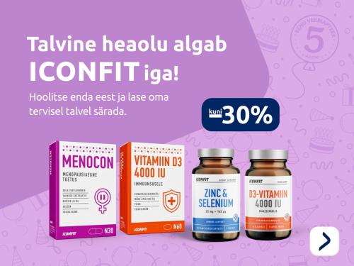 Iconfit kuni  30%
