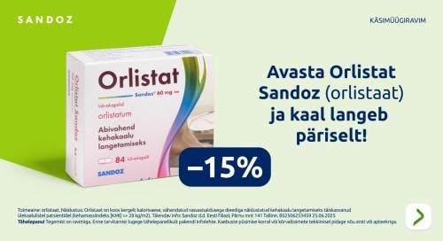 Orlistat -15%