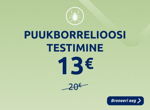 Puukborrelioosi testimine