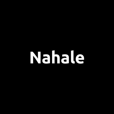 Nahale