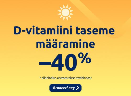 D-vitamiini taseme määramine
