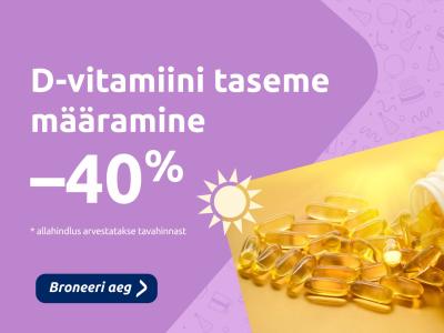 D vitamiini määramine