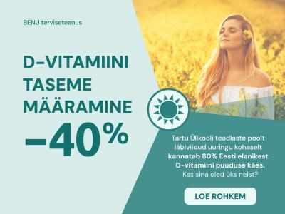 D vitamiini määramine