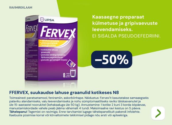 Fervex -50%