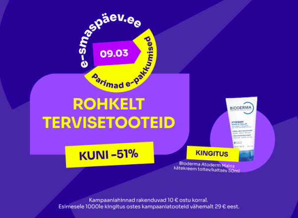 Rohkelt tervisetooteid kuni -51%