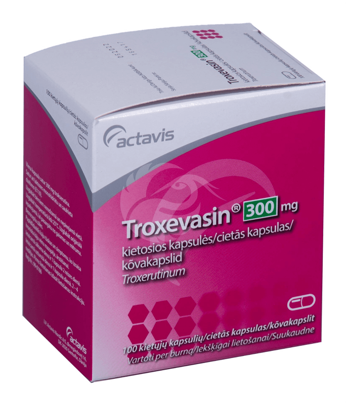 TROXEVASIN KÕVAKAPSEL 300MG N100