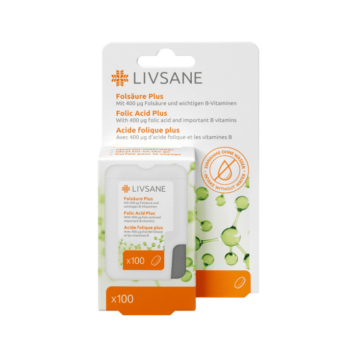 LIVSANE FOOLHAPE PLUS TBL 400MCG DOSAATORIGA N100