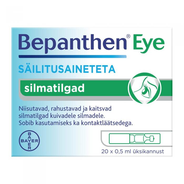 BEPANTHEN EYE SILMATILGAD 0,5ML N20