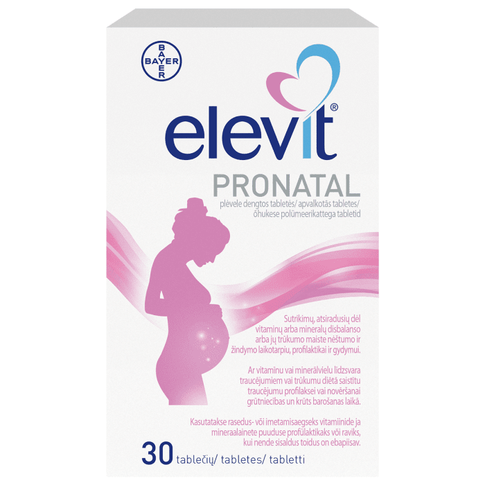 ELEVIT PRONATAL ÕHUKE POLÜMEERKATTEGA TBL N30