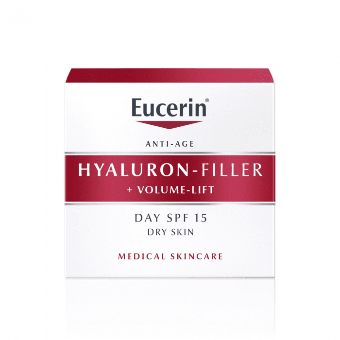 EUCERIN HYALURON-FILLER+VOLUME PÄEVAKREEM KUIVALE NAHALE 50ML