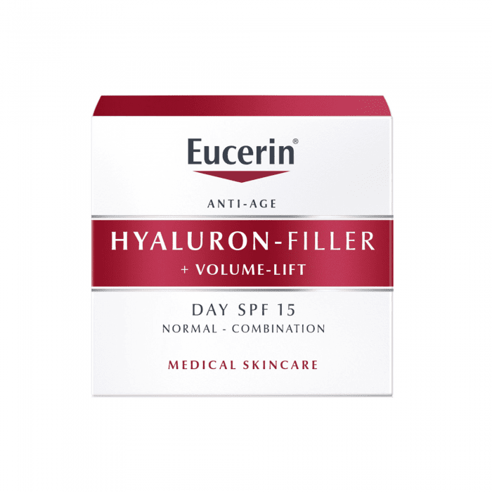 EUCERIN HYALURON-FILLER+VOLUME PÄEVAKREEM normaalseleNAHALE 50ML