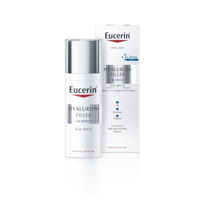 EUCERIN HYALURON-FILLER PÄEVAKREEM KOMBINEERITUD NAHALE 50ML