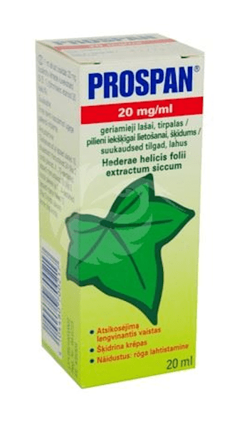 PROSPAN SUUKAUDSED TILGAD LAHUS 20MG 1ML 20ML N1