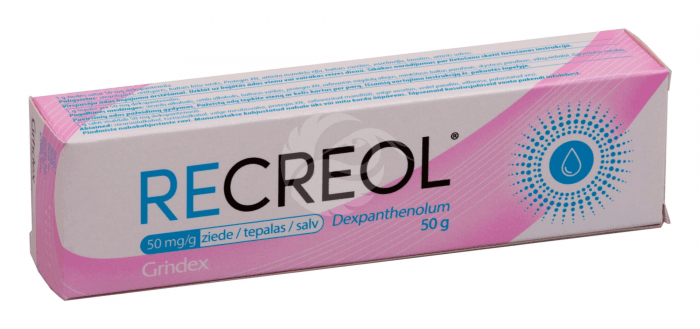 RECREOL SALV 50MG 1G 50G N1