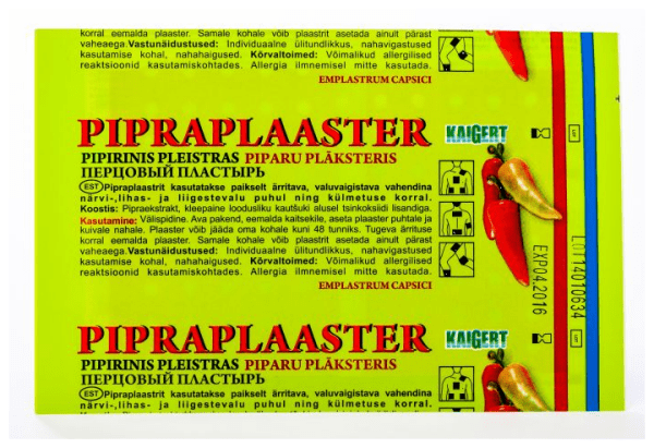 KAIGERT PIPRAPLAASTER 12X8CM
