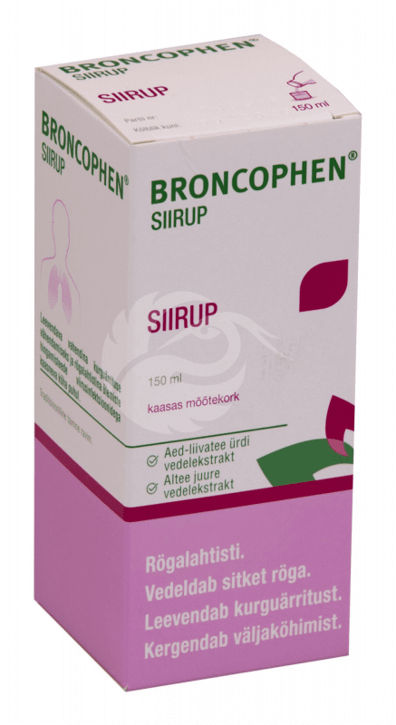 BRONCOPHEN SIIRUP 154MG+132MG 1ML 150ML N1
