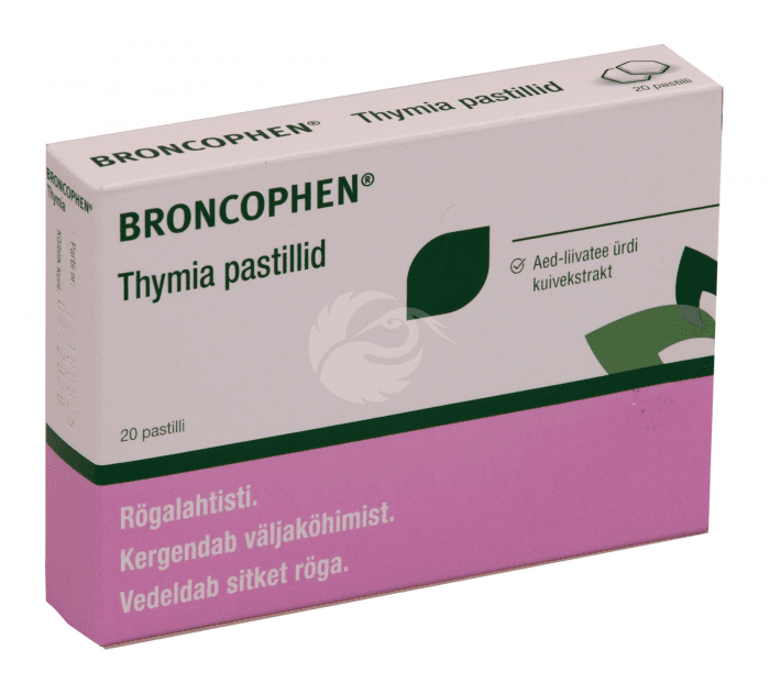 BRONCOPHEN THYMIA PASTILL 59.5MG N20