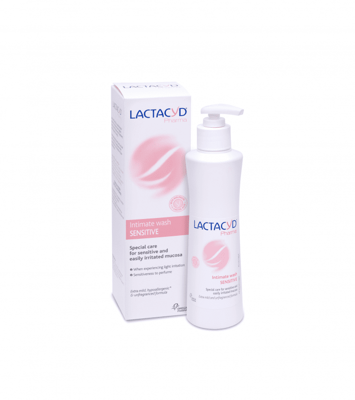 LACTACYD PHARMA SENSITIVE INTIIMPESUVAHEND PUMBAGA 250ML