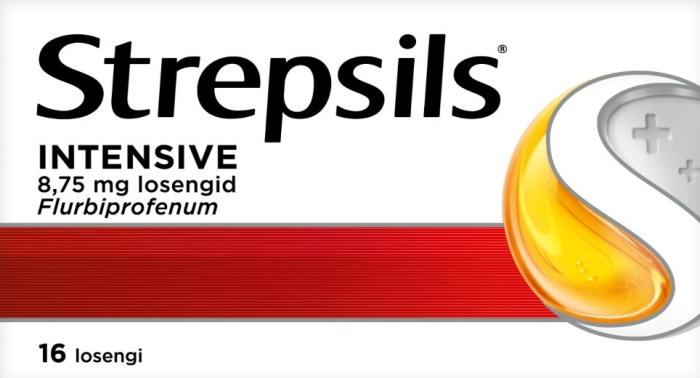 STREPSILS INTENSIVE LOSENG 8.75MG N16