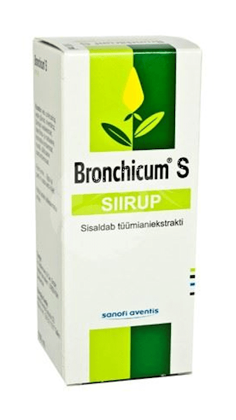 BRONCHICUM S SIIRUP 100ML