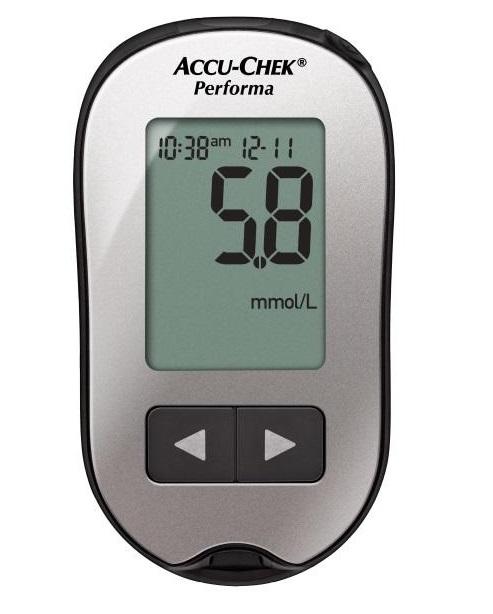 GLÜKOMEETER ACCUCHEK PERFORMA KIT-TORKAJA,10 LANSETTI,VUTLA