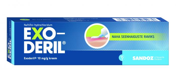 EXODERIL KREEM 10MG 1G 15G N1