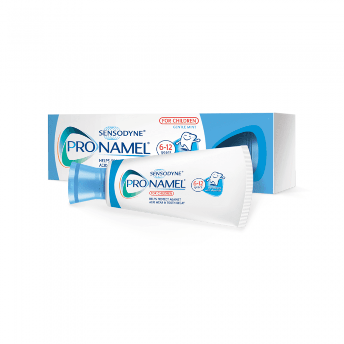 SENSODYNE HAMBAPASTA PRONAMEL 6.-12.A.LASTELE 50ML N1