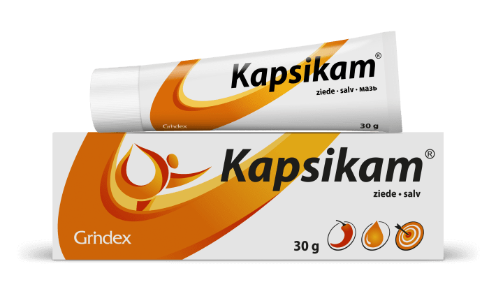 KAPSIKAM SALV 20MG+2MG+30MG+30MG+50MG 1G 30G N1