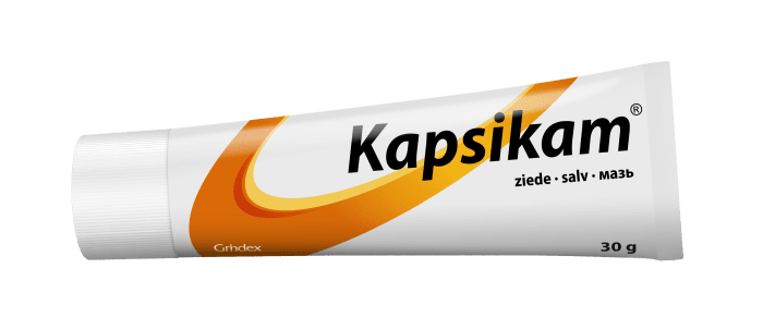 KAPSIKAM SALV 20MG+2MG+30MG+30MG+50MG 1G 30G N1