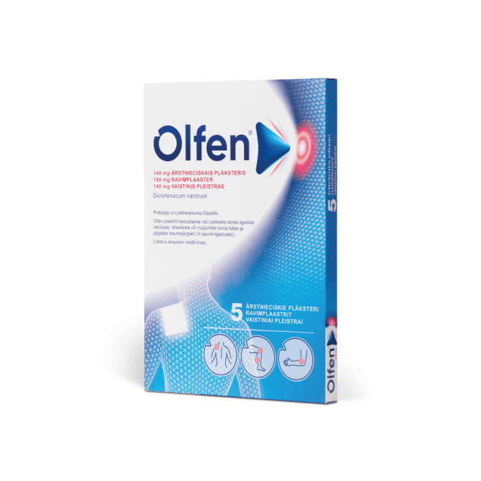 OLFEN RAVIMPLAASTER 140MG 140MG N5