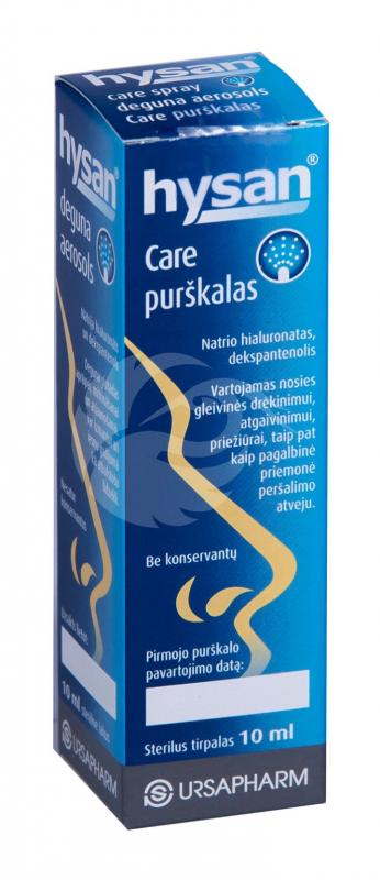 HYSAN CARE NINASPREI STERIILNE 10ML