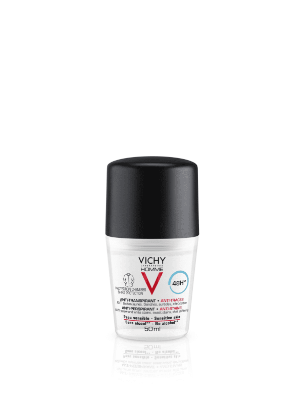 VICHY HOMME ANTIPERSPIRANT ROLL-ON 48H SÄRGI KAITSE 50ML