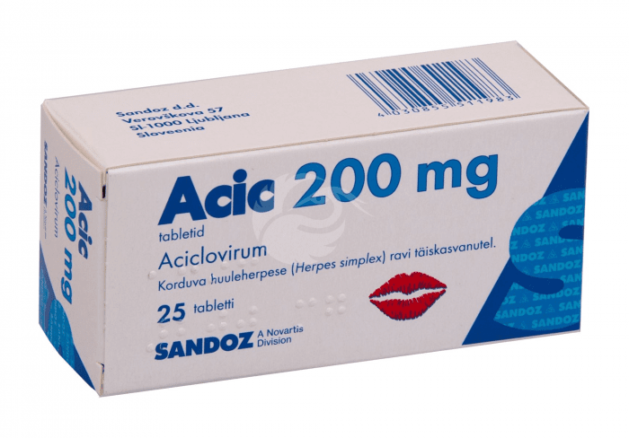 ACIC 200 MG TBL 200MG N25