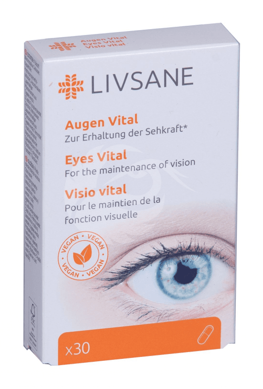 LIVSANE VITAMIINI KAPSLID SILMADELE N30