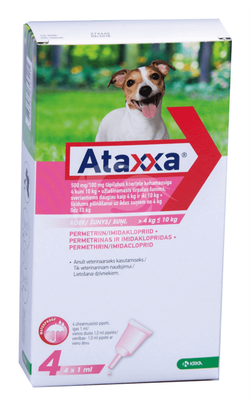 ATAXXA TÄPILAHUS 500MG+100MG 1ML 1ML N4