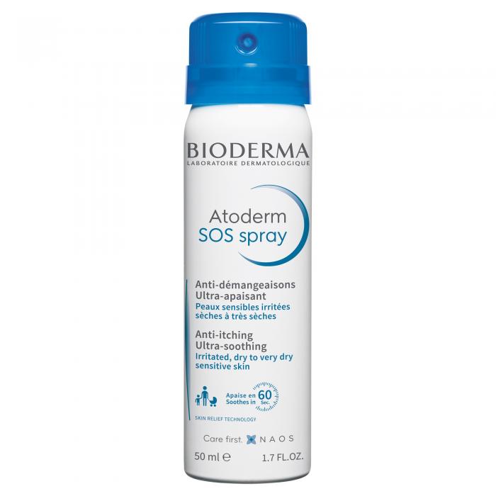 BIODERMA ATODERM SOS SPREI SÜGELUSVASTANE 50ML