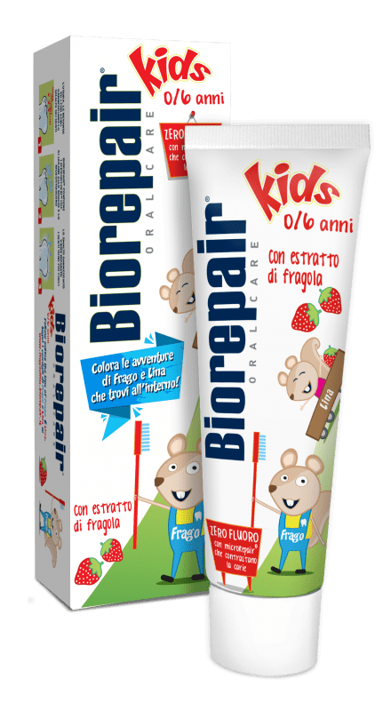 BIOREPAIR HAMBAPASTA KIDS LASTELE (0-6A) MAASIKA 50ML