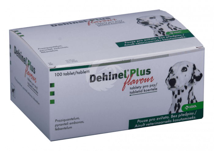 DEHINEL PLUS FLAVOUR TBL 50MG+150MG+144MG N100