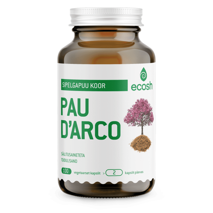 ECOSH LIFE PAU D'ARCO SIPELGAPUU KOORE KAPSLID N100