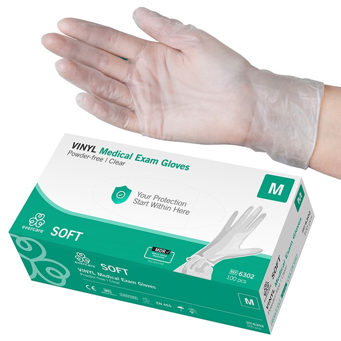EVERCARE SOFT VINÜÜLKINDAD M PUUDRIVABAD N100