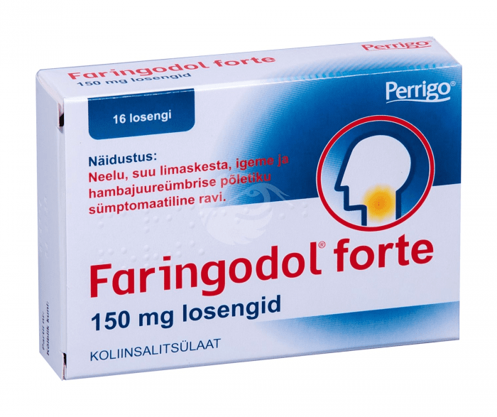 FARINGODOL FORTE LOSENG 150MG N16