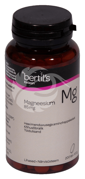 BERTILS KELASIN MG TBL 85MG N200
