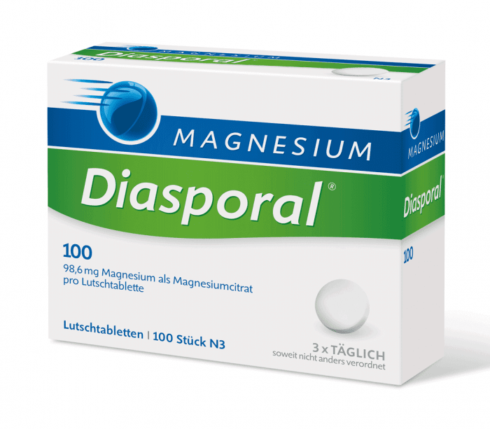 MAGNESIUM DIASPORAL 100 IMEMISTBL 100MG N100